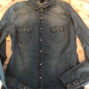 Denim shirt
